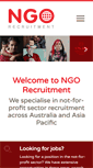 Mobile Screenshot of ngorecruitment.com